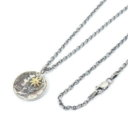 NORTH WORKS 10¢Brace Point Pendant NECKLACE N-304