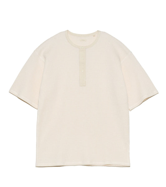 nanamica Henry Neck Thermal Sweat Tee