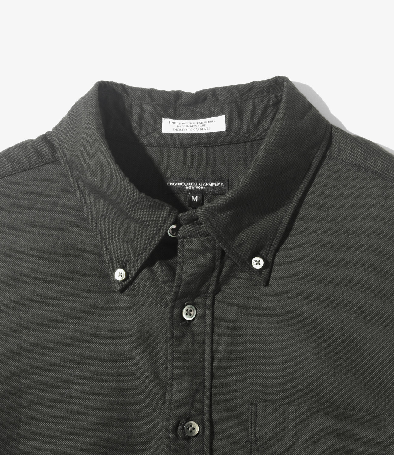 Engineered Garments 19C BD SHIRT - COTTON OXFORD TWILL