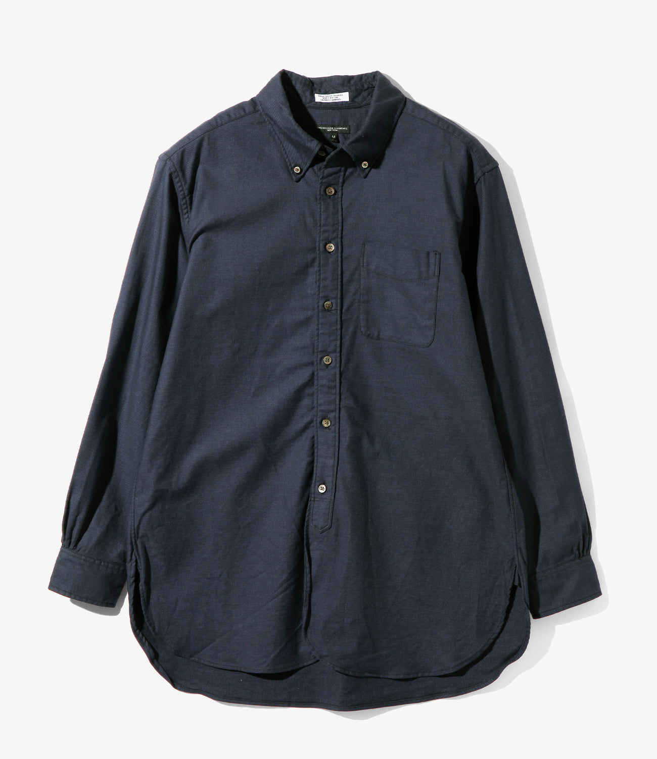 Engineered Garments 19C BD SHIRT - COTTON OXFORD TWILL