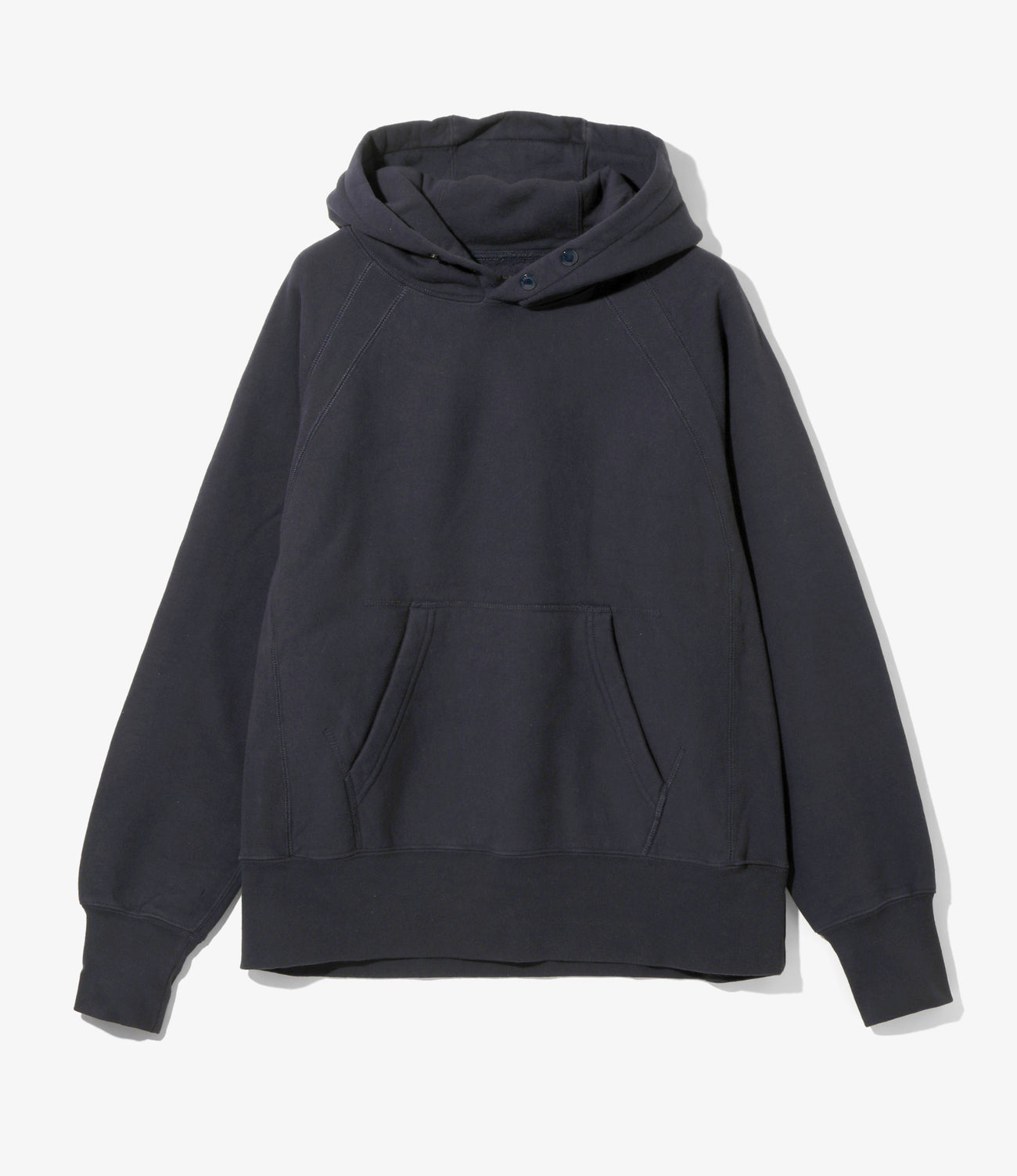 Engineered Garments RAGLAN HOODIE - CP HEAVY FLEECE