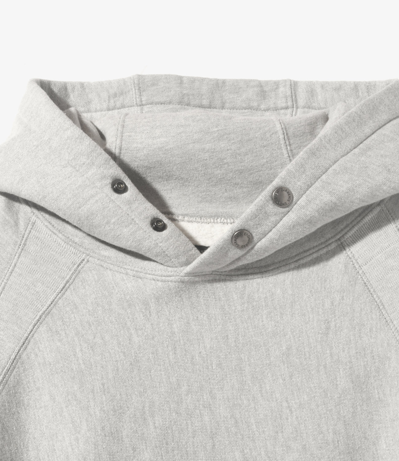 Engineered Garments RAGLAN HOODIE - CP HEAVY FLEECE