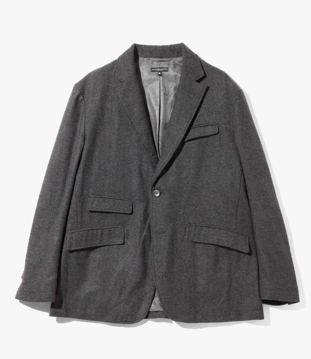 Engineered Garments ANDOVER JACKET - SOLID FLANNEL – unexpected store