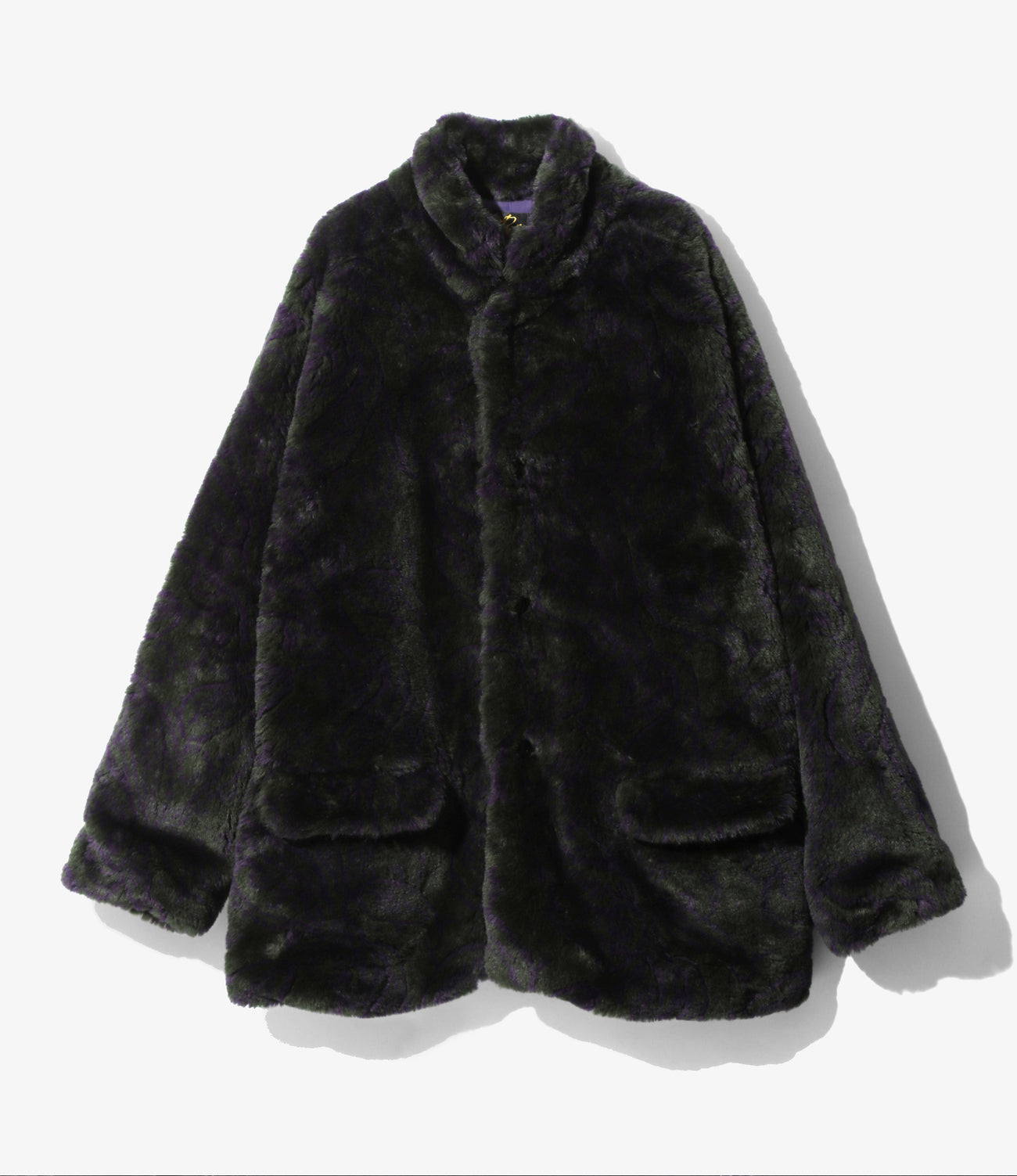 Needles S.C. CAR COAT - FUR / PAISLEY – unexpected store