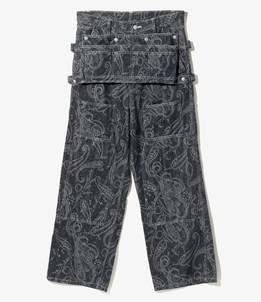 Needles Apron Pant - 10oz Denim / Paisley Jq.