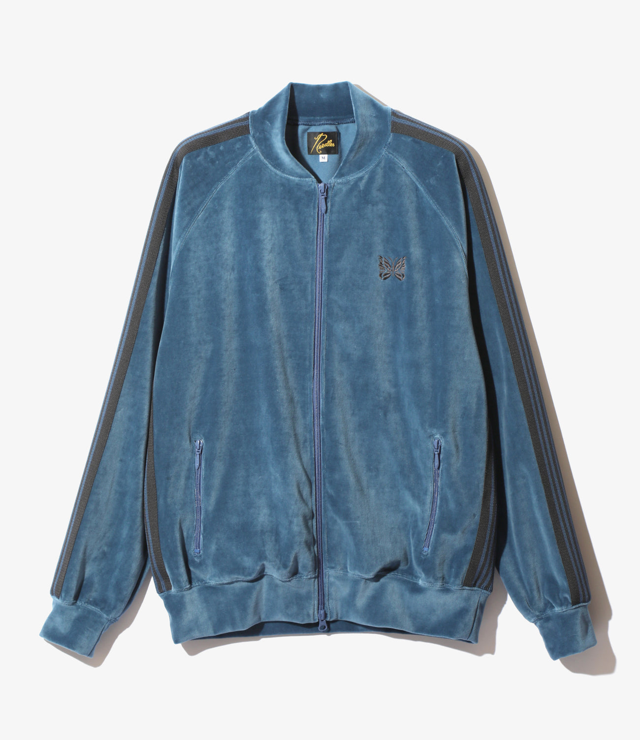 Needles R.C. TRACK JACKET - C/PE VELOUR – unexpected store