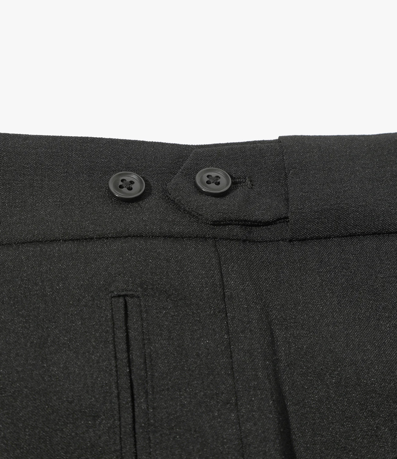 Needles Tucked Side Tab Trouser - Poly Chambray