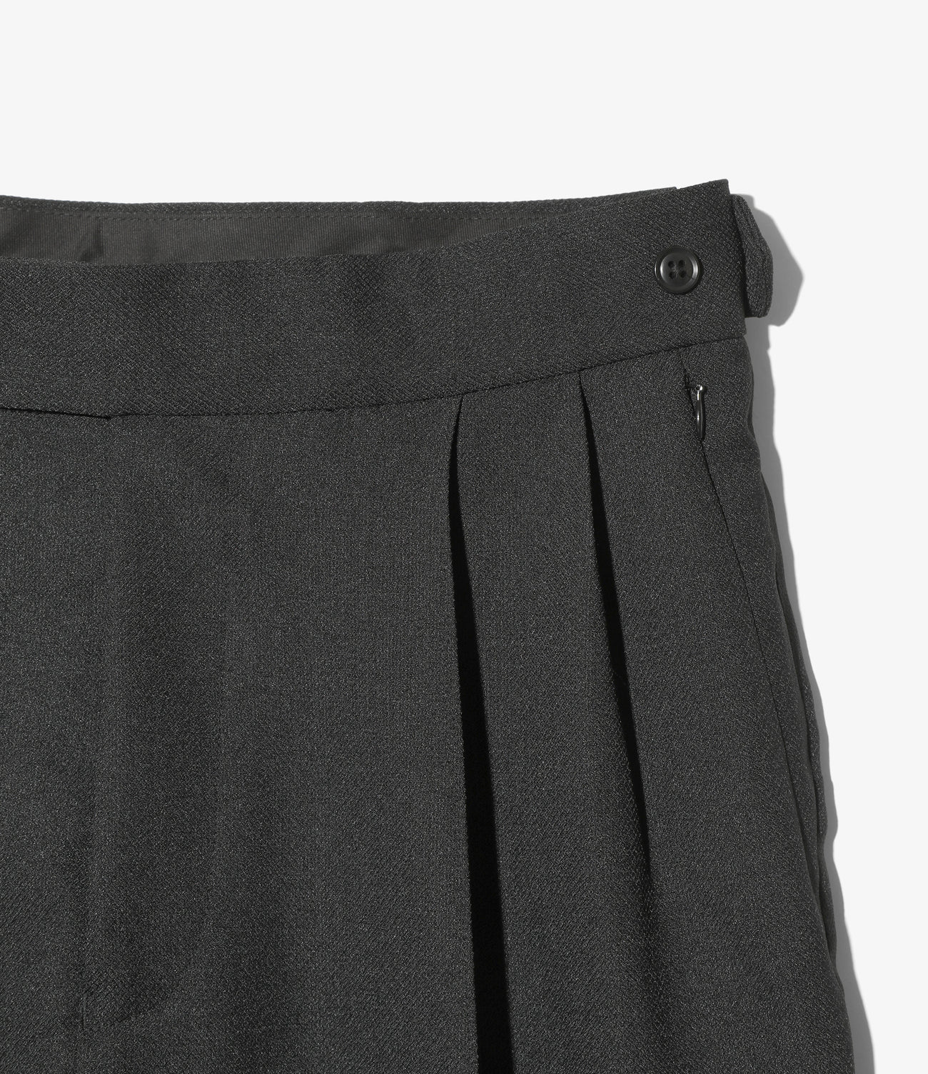 Needles Tucked Side Tab Trouser - Poly Dobby Cloth