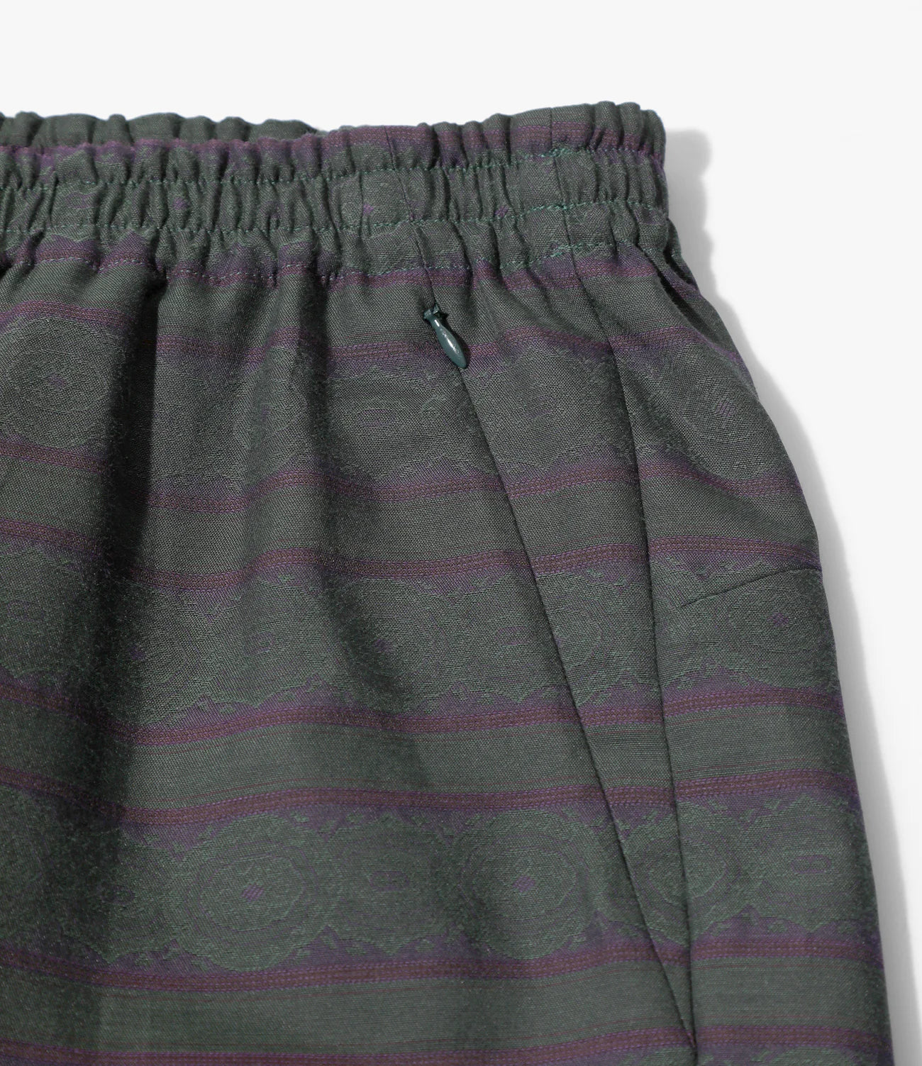 Needles Basketball Short - PE/C Fine Pattern Stripe Jq.