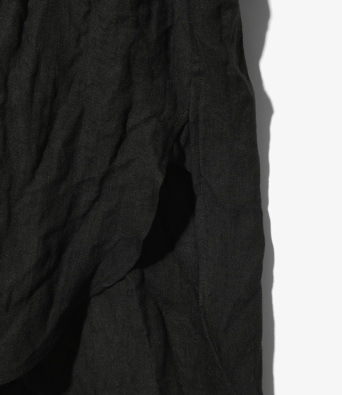 Needles Band Collar EDW Shirt - Linen Canvas
