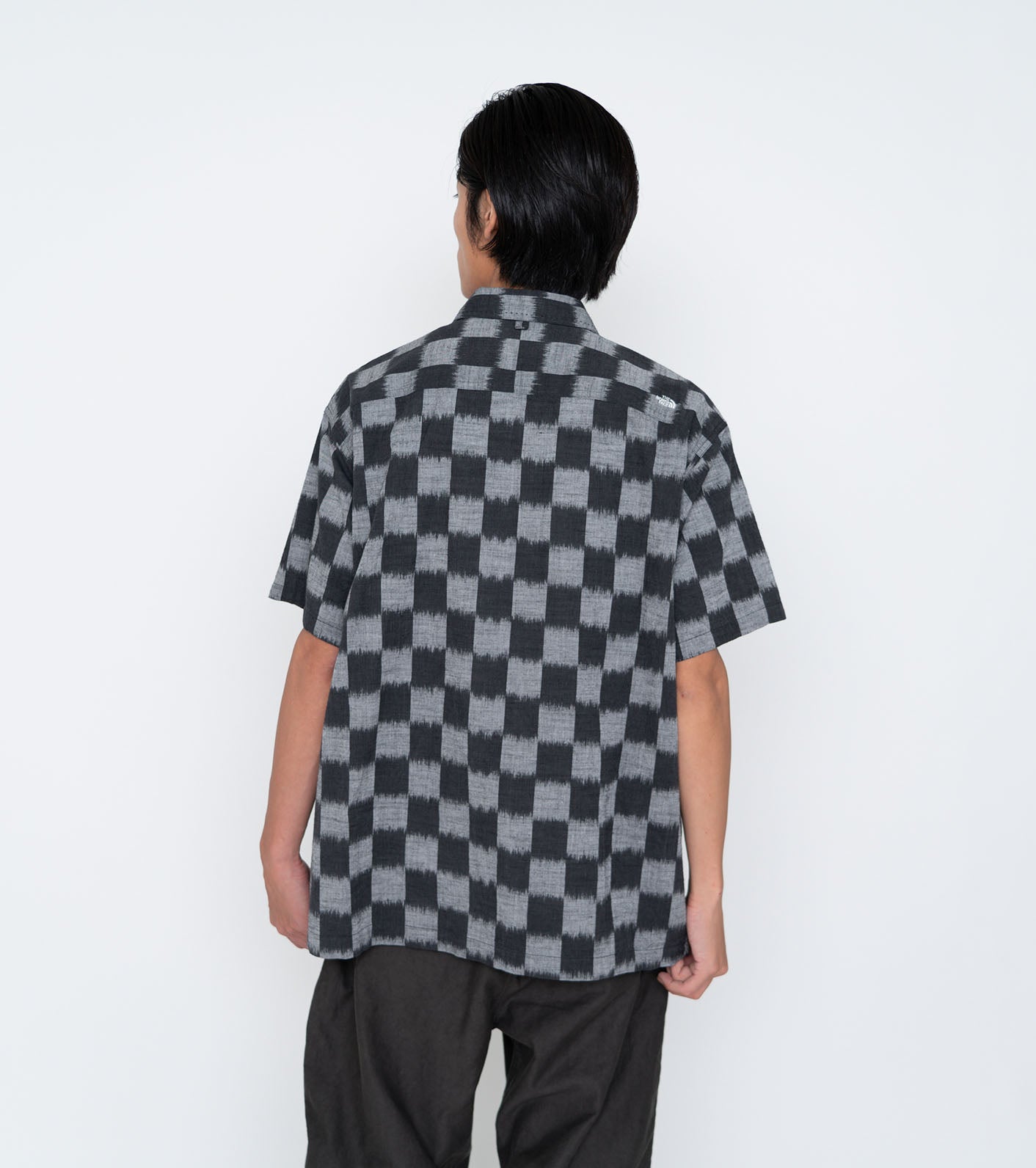 THE NORTH FACE PURPLE LABEL Open Collar Checkerboard Field S/S Shirt