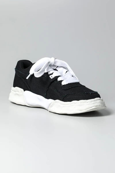 Maison MIHARA YASUHIRO PARKER Original Sole Canvas Lowtop Sneaker Black