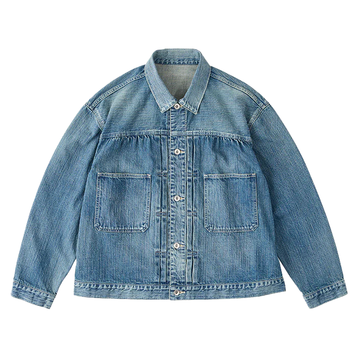 Porter Classic STEINBECK DENIM JACKET -BLUE- – unexpected store