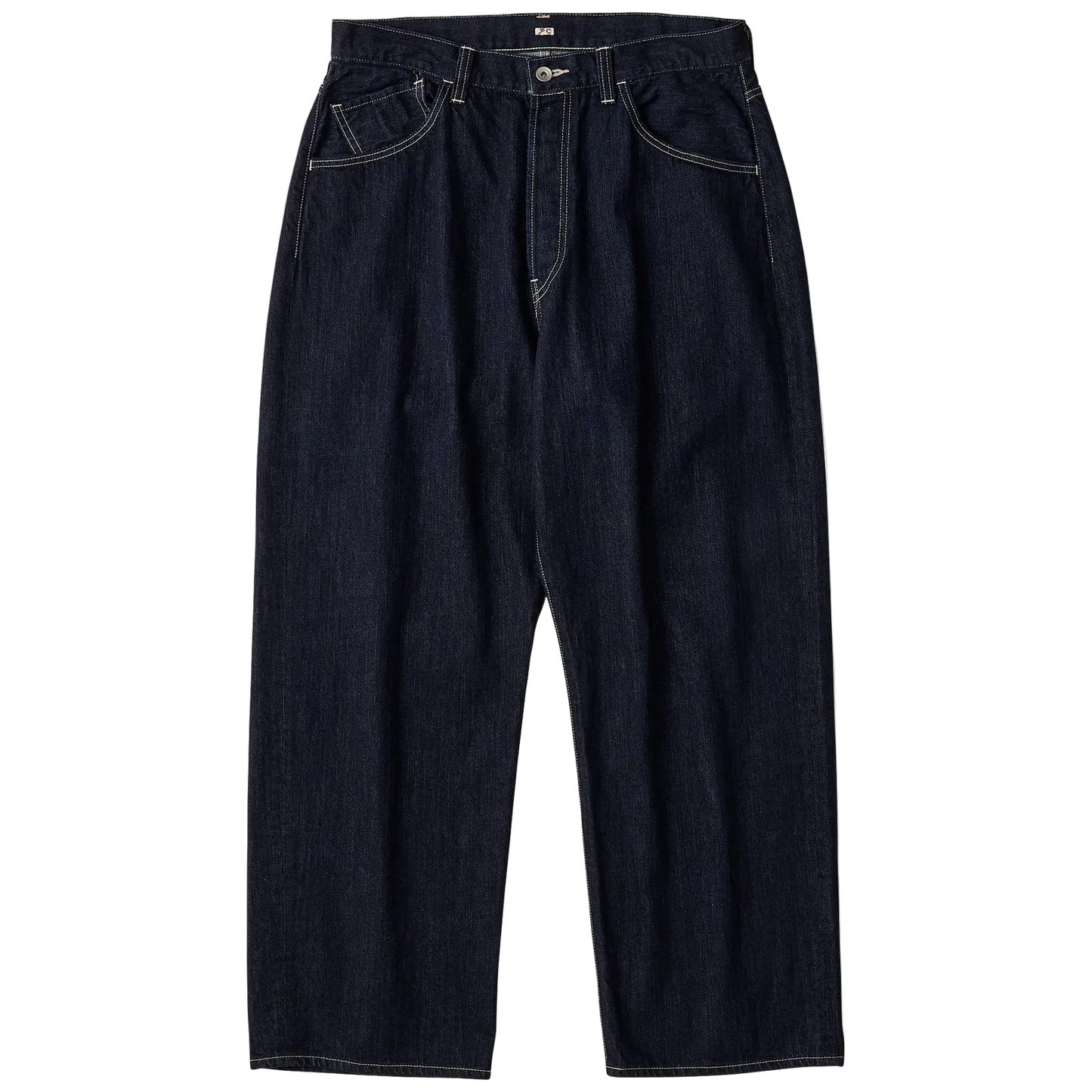 Porter Classic STEINBECK DENIM PANTS -DARK NAVY-