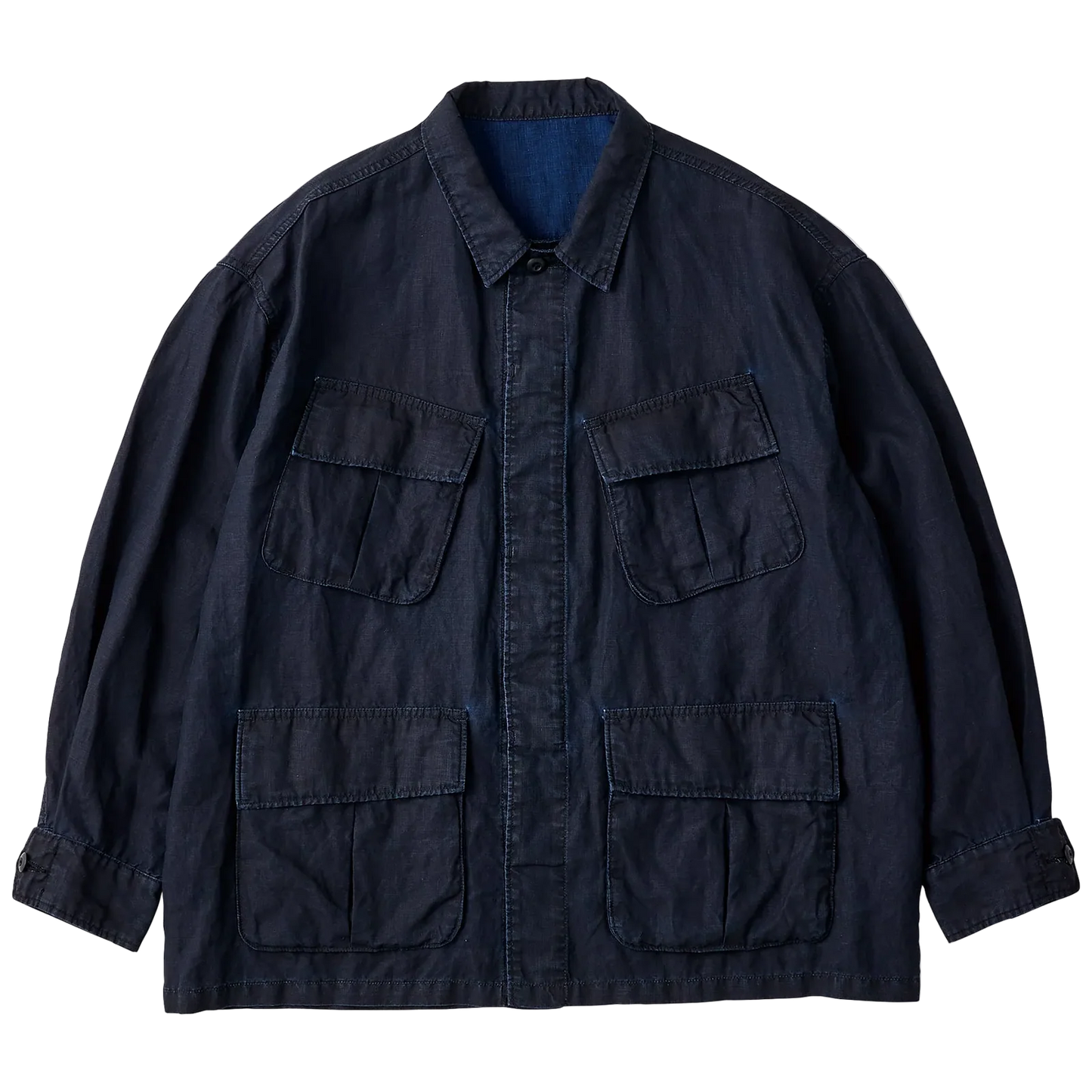 Porter Classic FARMER’S LINEN MILITARY JACKET