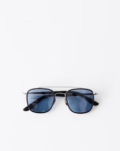 YELLOWS PLUS PETE SUNGLASS Matt Black/Silver