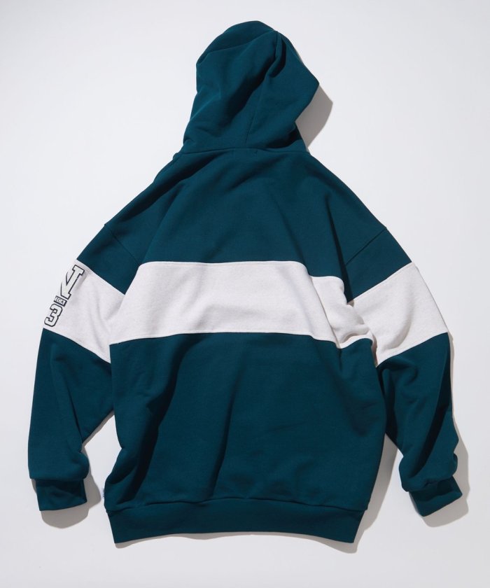 NAUTICA JAPAN Panel Border Sweat Hoodie
