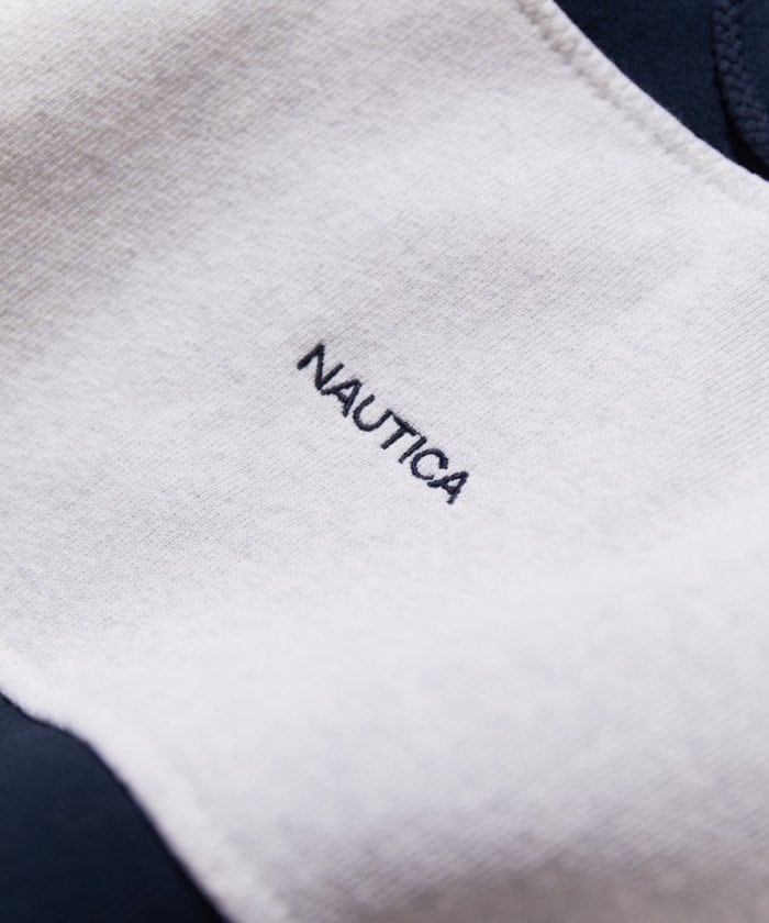 NAUTICA JAPAN Panel Border Sweat Hoodie