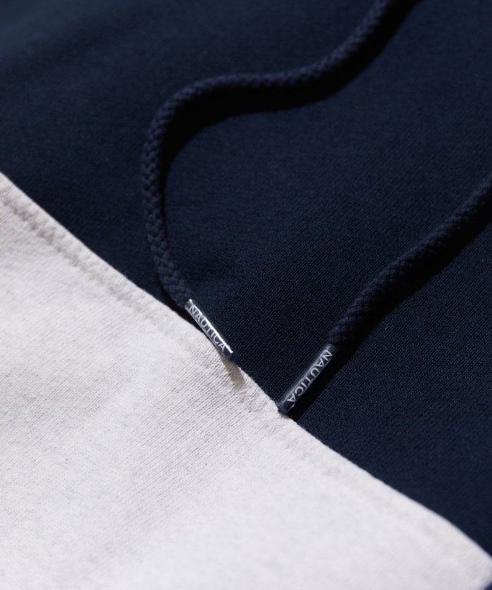 NAUTICA JAPAN Panel Border Sweat Hoodie