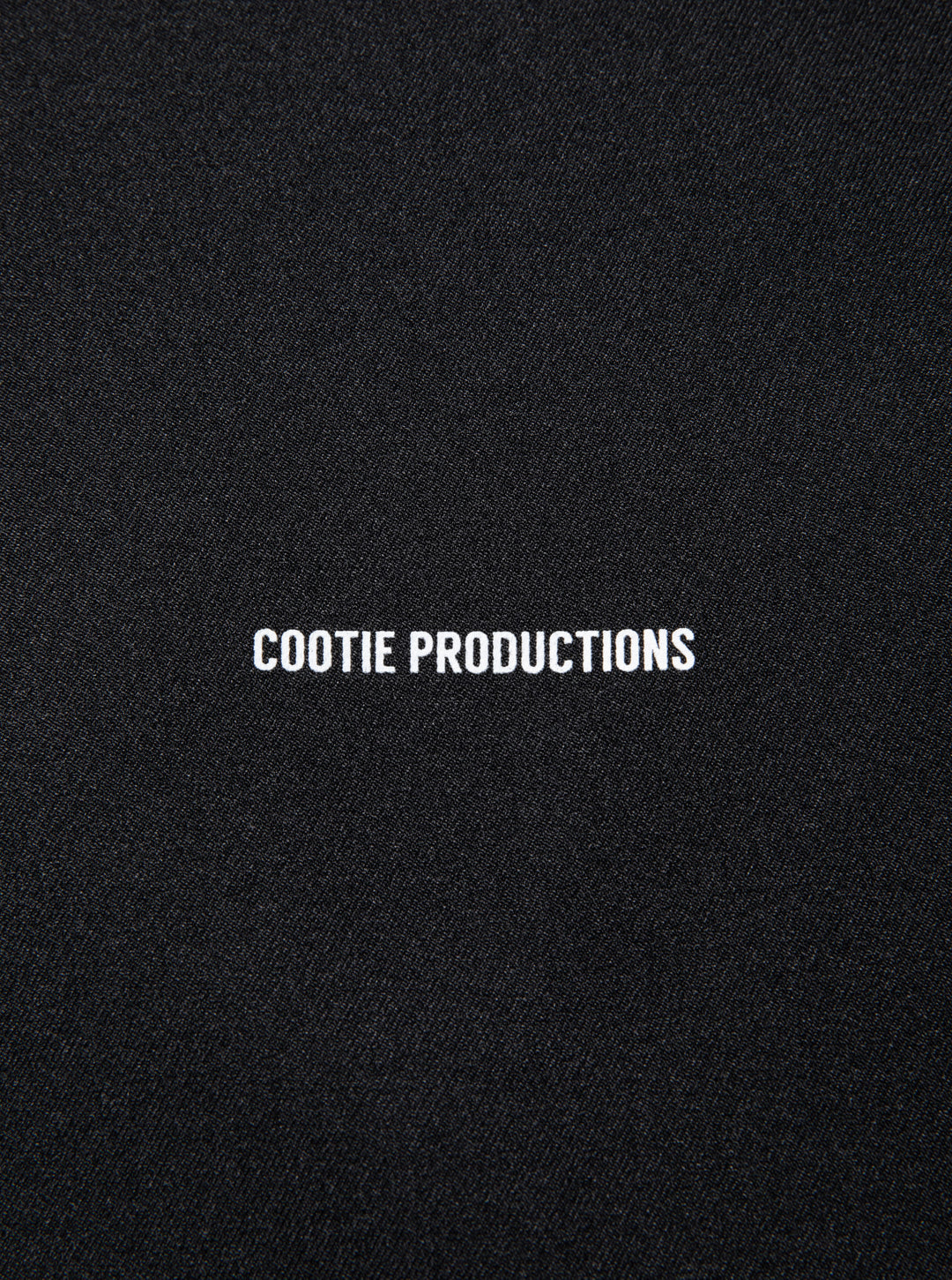 COOTIE PRODUCTIONS POLYESTER TWILL FOOTBALL L/S TEE