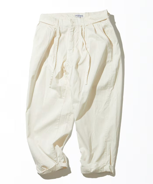CAHLUMN Extra Long Staple Organic Cotton 2 Tuck Chino Pant
