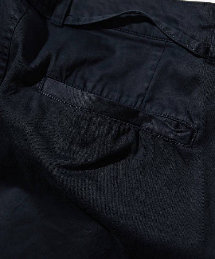 CAHLUMN Extra Long Staple Organic Cotton 2 Tuck Chino Shorts