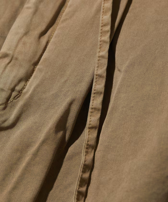 CAHLUMN Extra Long Staple Organic Cotton 2 Tuck Chino Shorts