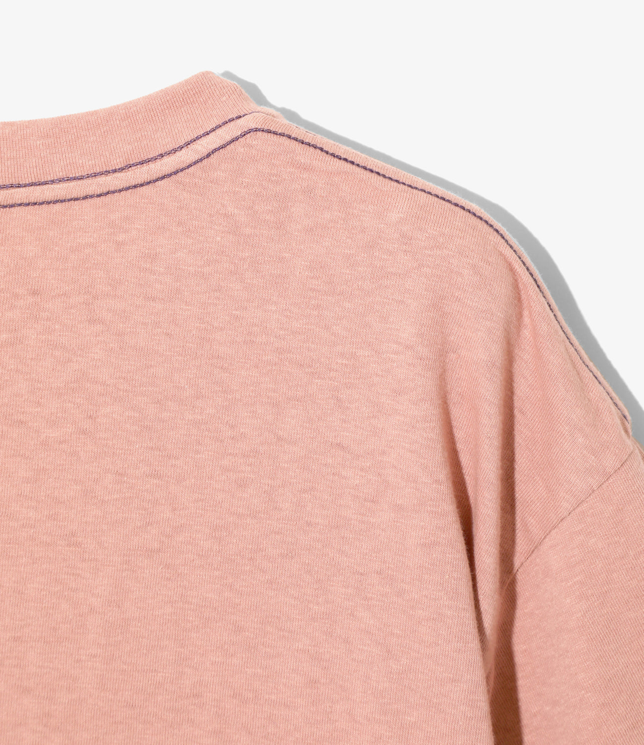 Needles S/S Papillon Emb. Pocket Tee - Cotton Jersey