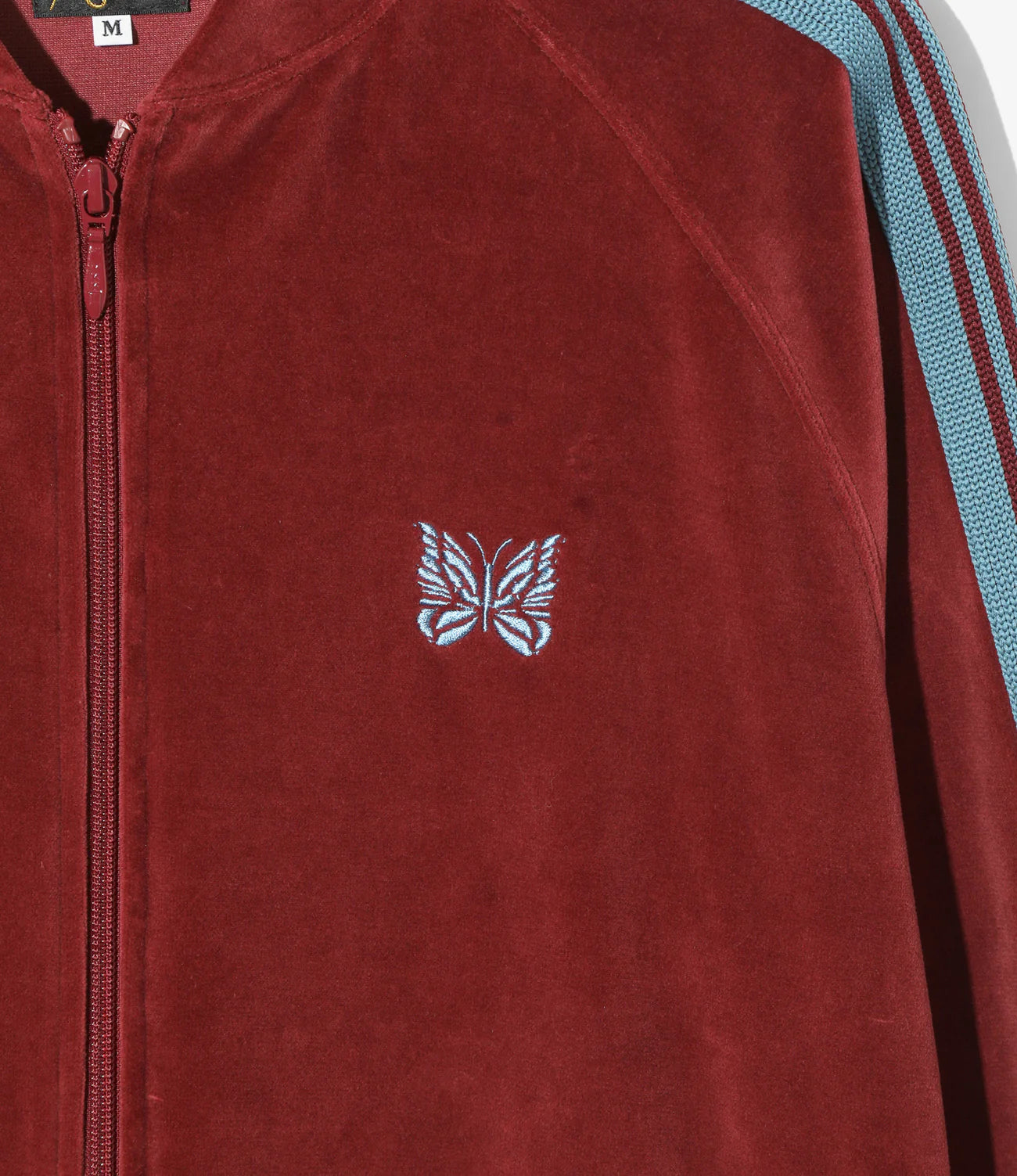 Needles Rib Collar Track Jacket - C/PE Velour
