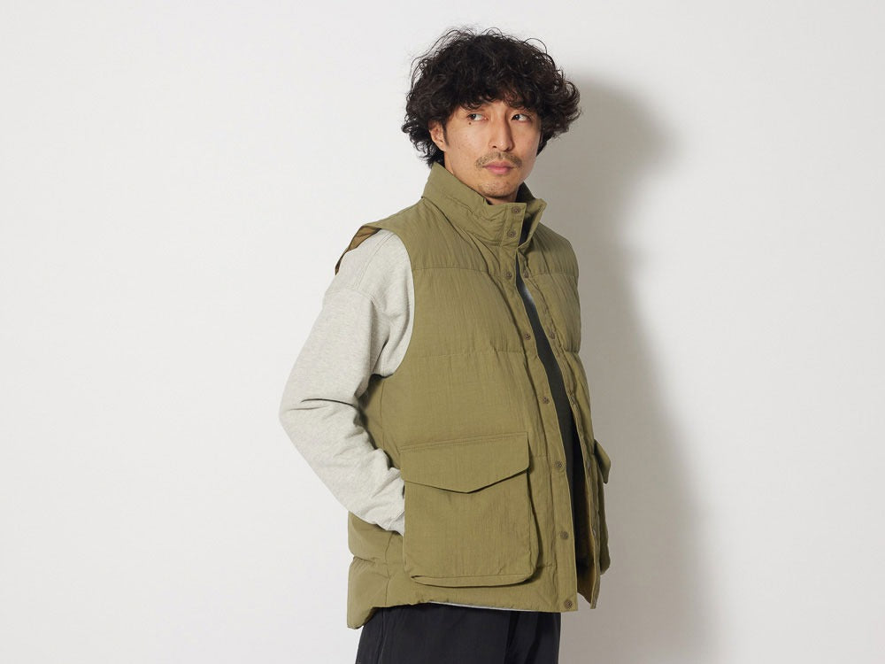 snow peak Recycled Down Vest