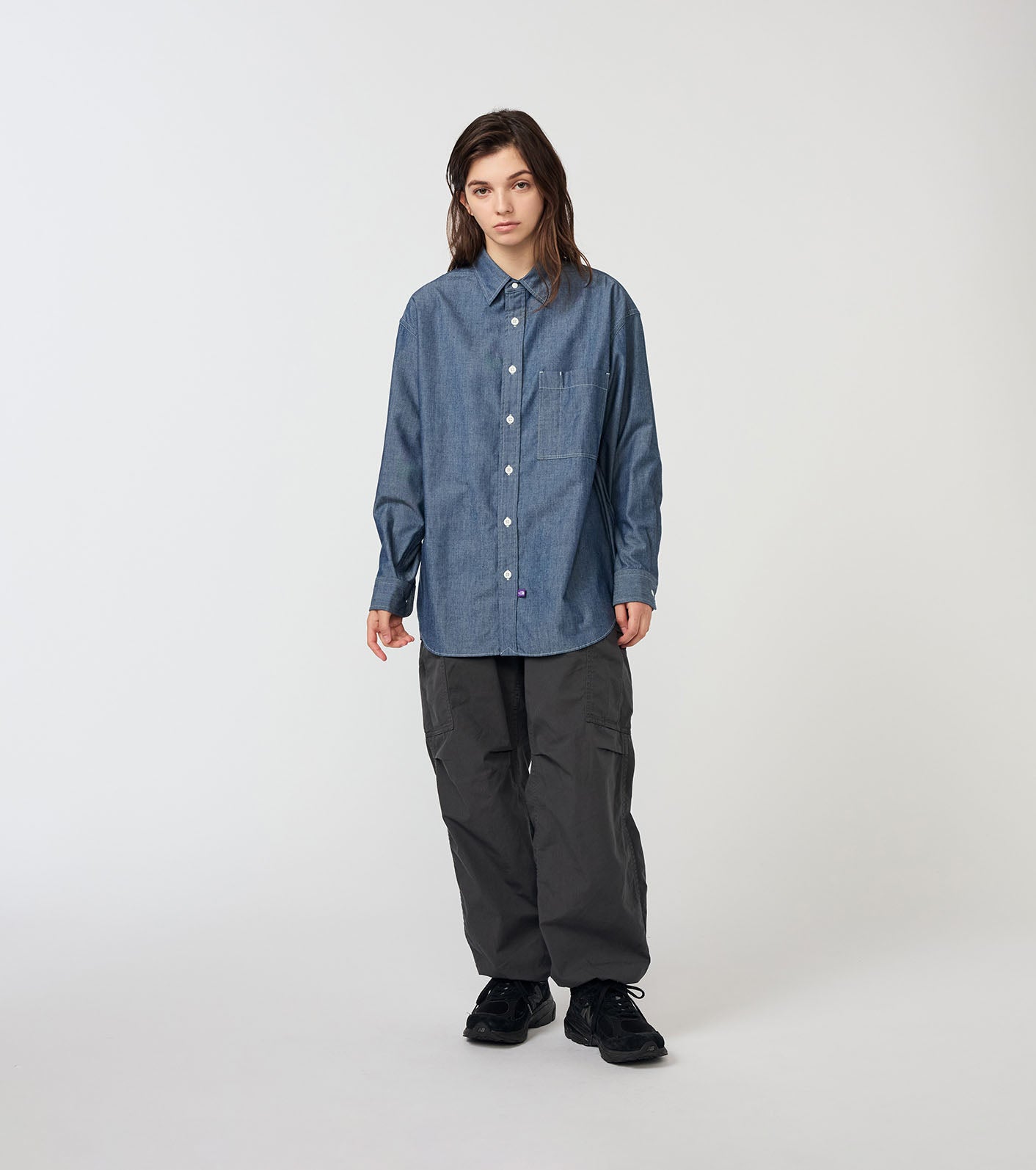 THE NORTH FACE PURPLE LABEL Regular Collar Chambray Field Shirt
