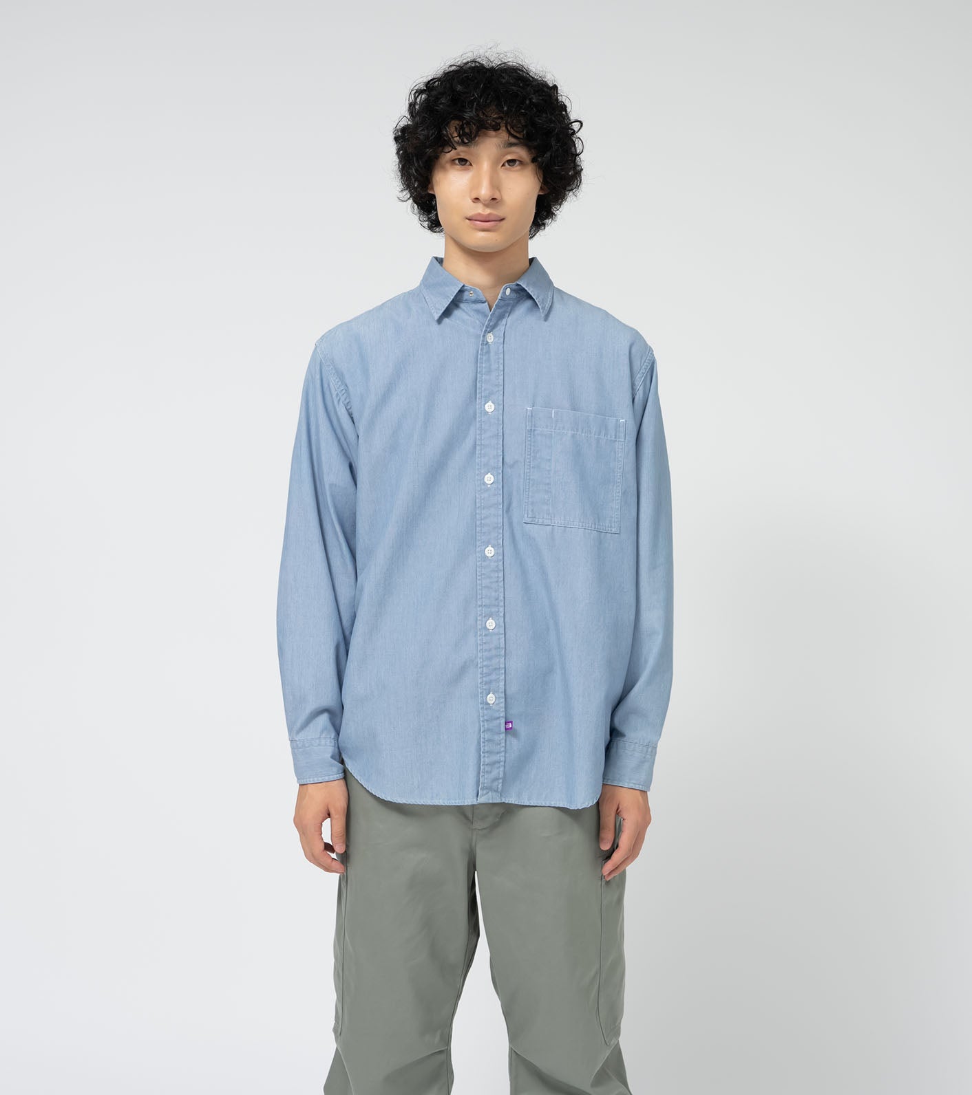 THE NORTH FACE PURPLE LABEL Regular Collar Chambray Field Shirt