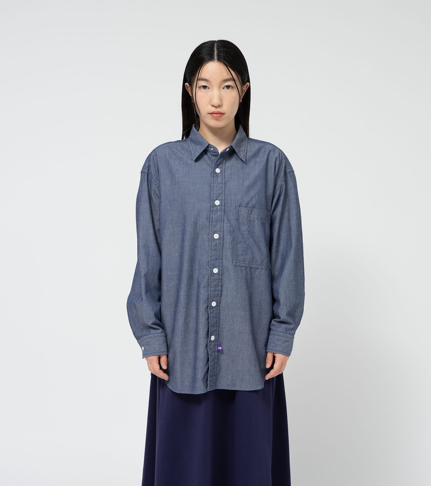 THE NORTH FACE PURPLE LABEL Regular Collar Chambray Field Shirt