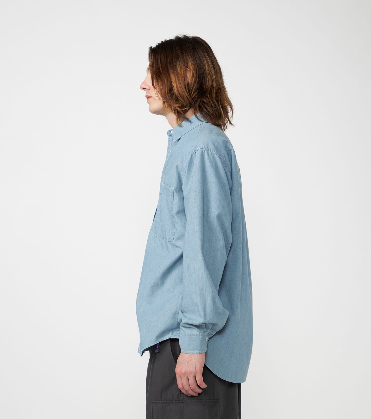 THE NORTH FACE PURPLE LABEL Regular Collar Chambray Field Shirt