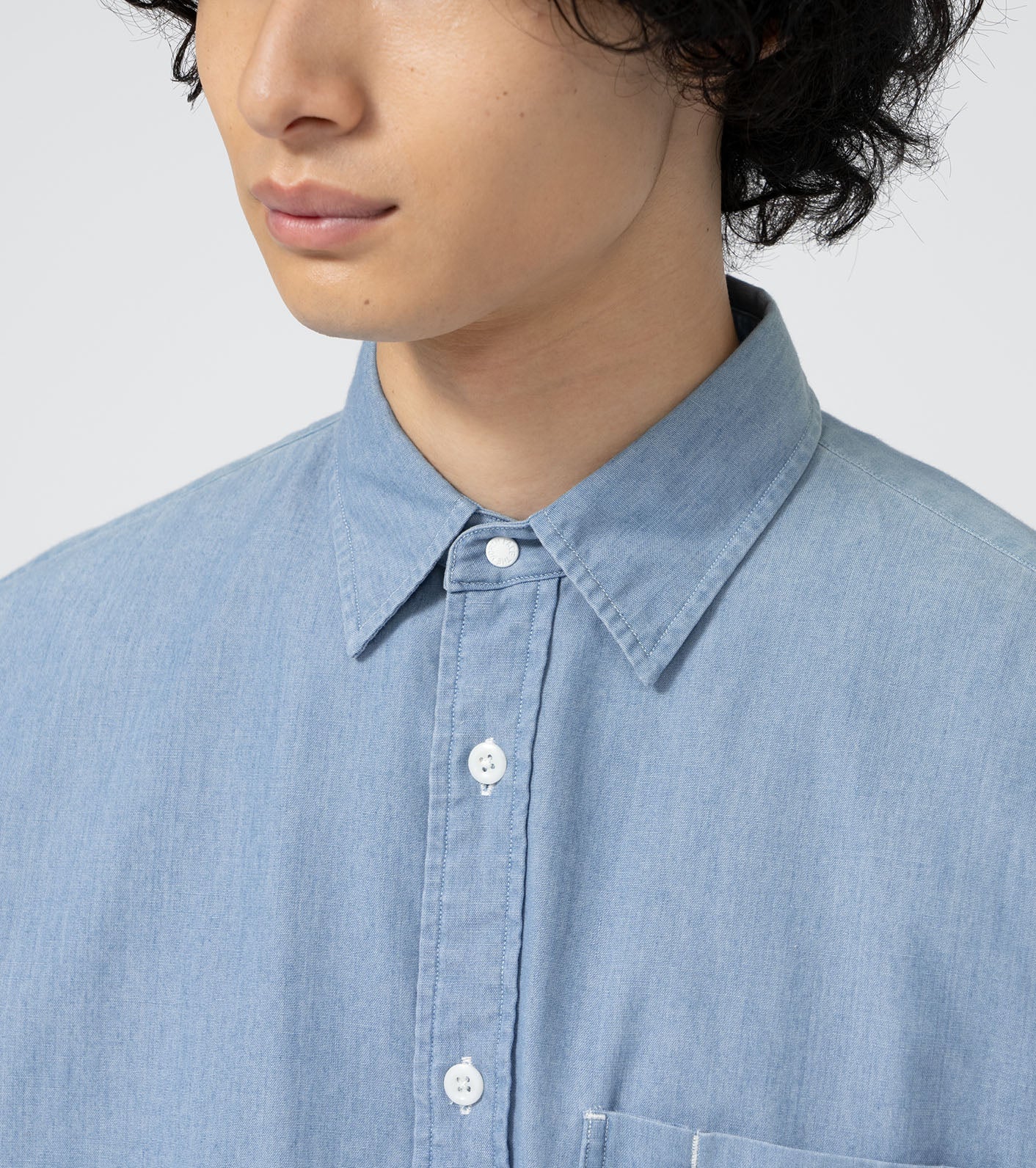 THE NORTH FACE PURPLE LABEL Regular Collar Chambray Field Shirt