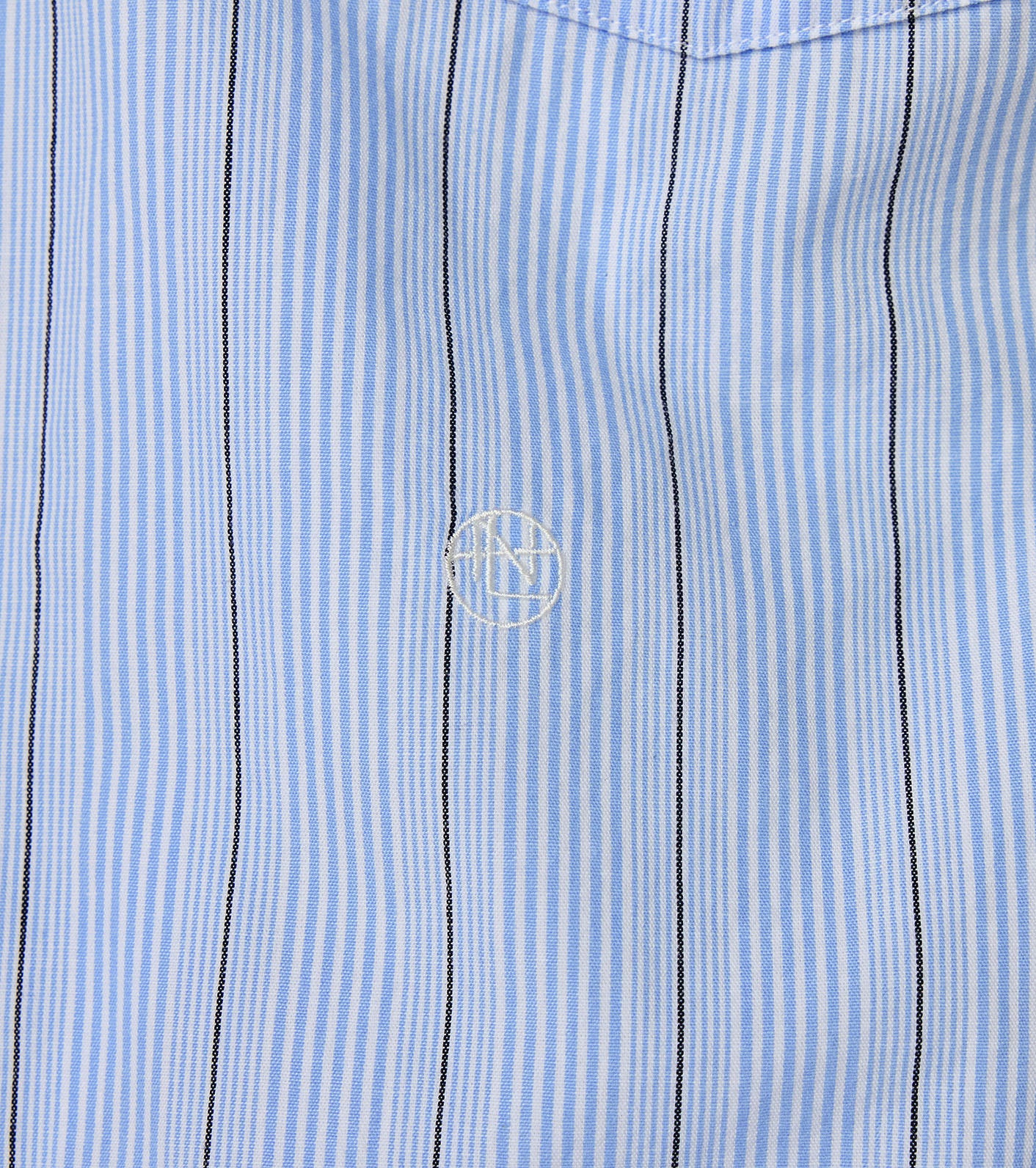 nanamica Regular Collar Stripe Wind Shirt