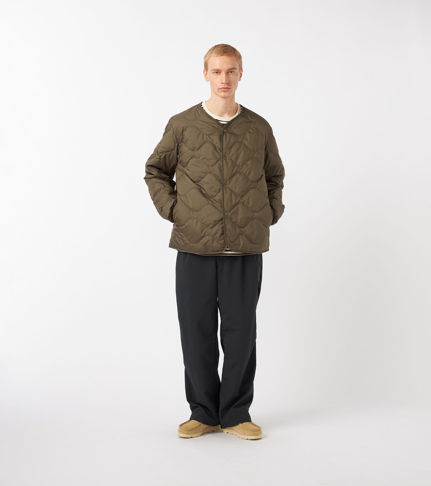 nanamica Reversible Down Cardigan