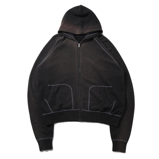 HERILL Zip Up Hooded Sweat Shirt