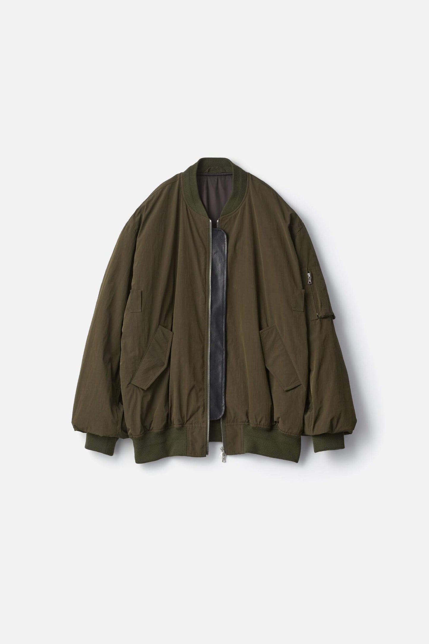 ssstein WINDPROOF NYLON OVERSIZED FLIGHT JACKET