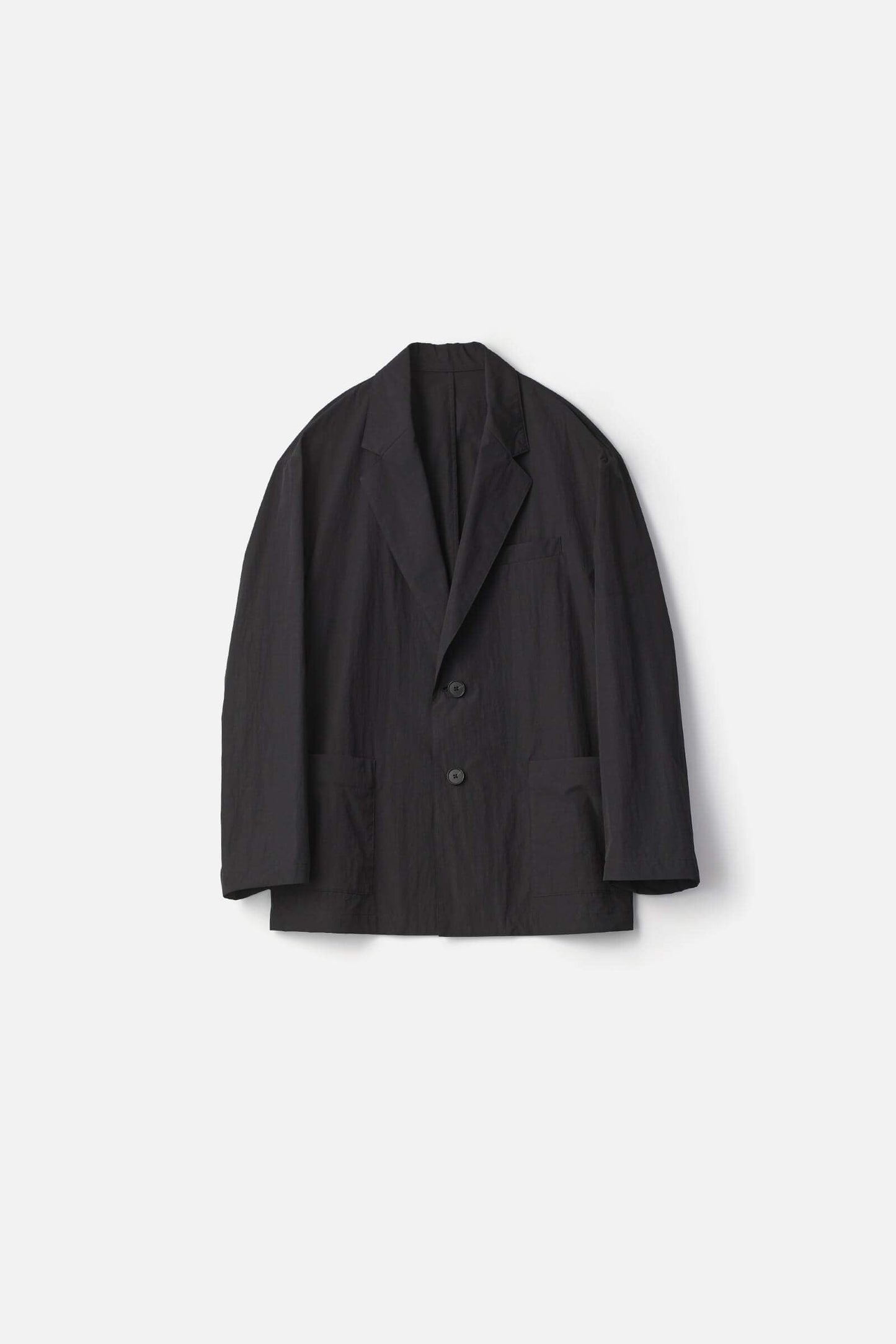 ssstein WINDPROOF NYLON SINGLE BREASTED JACKET