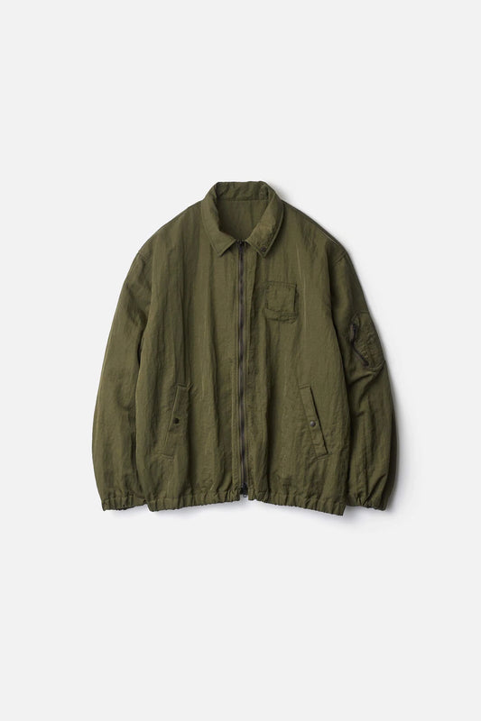 ssstein BIO WASHED NYLON OVERSIZED FIGHT JACKET