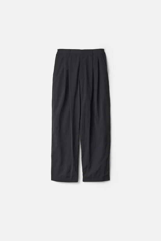 ssstein WINDPROOF NYLON WIDE EASY TROUSERS