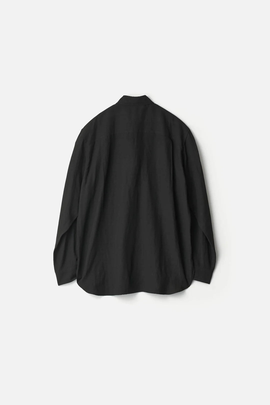ssstein RAYON/LINEN OVERSIZED DOWN PAT SHIRT