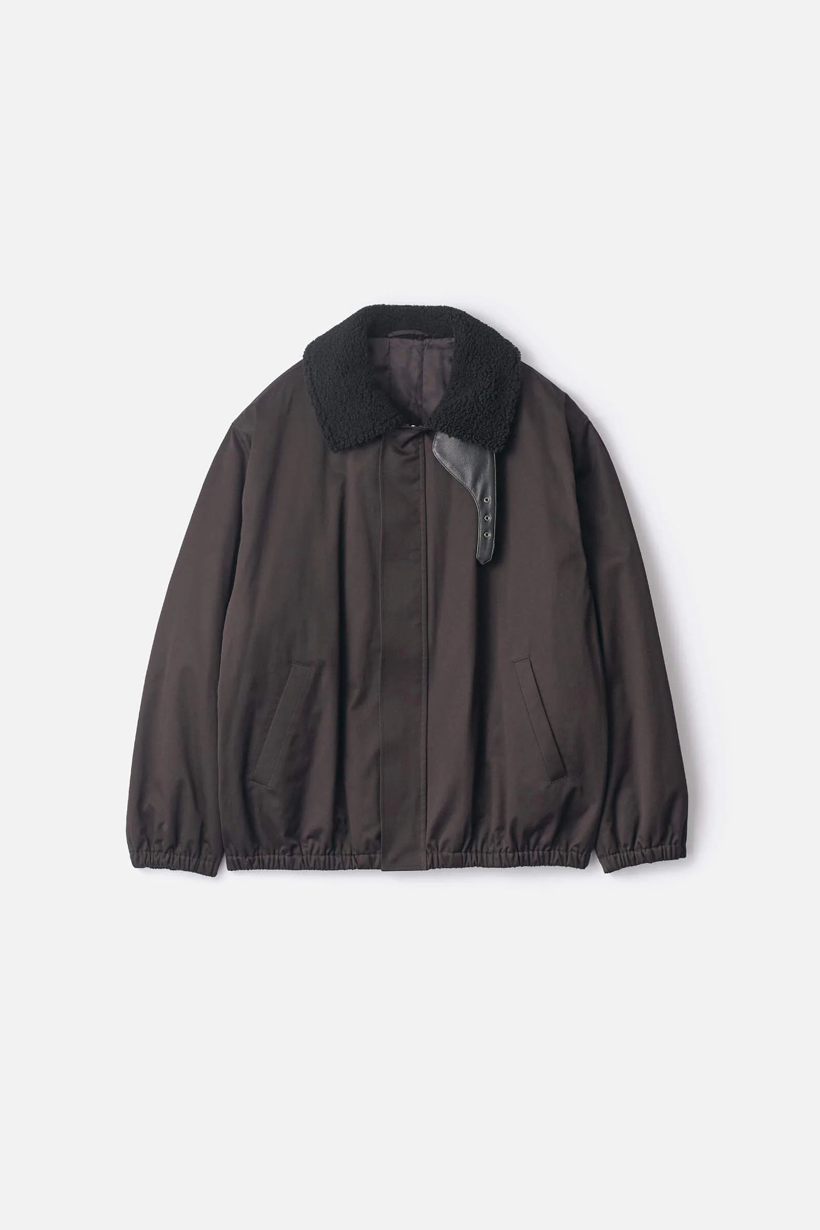 ssstein Mouton Collar Padded Jacket – unexpected store