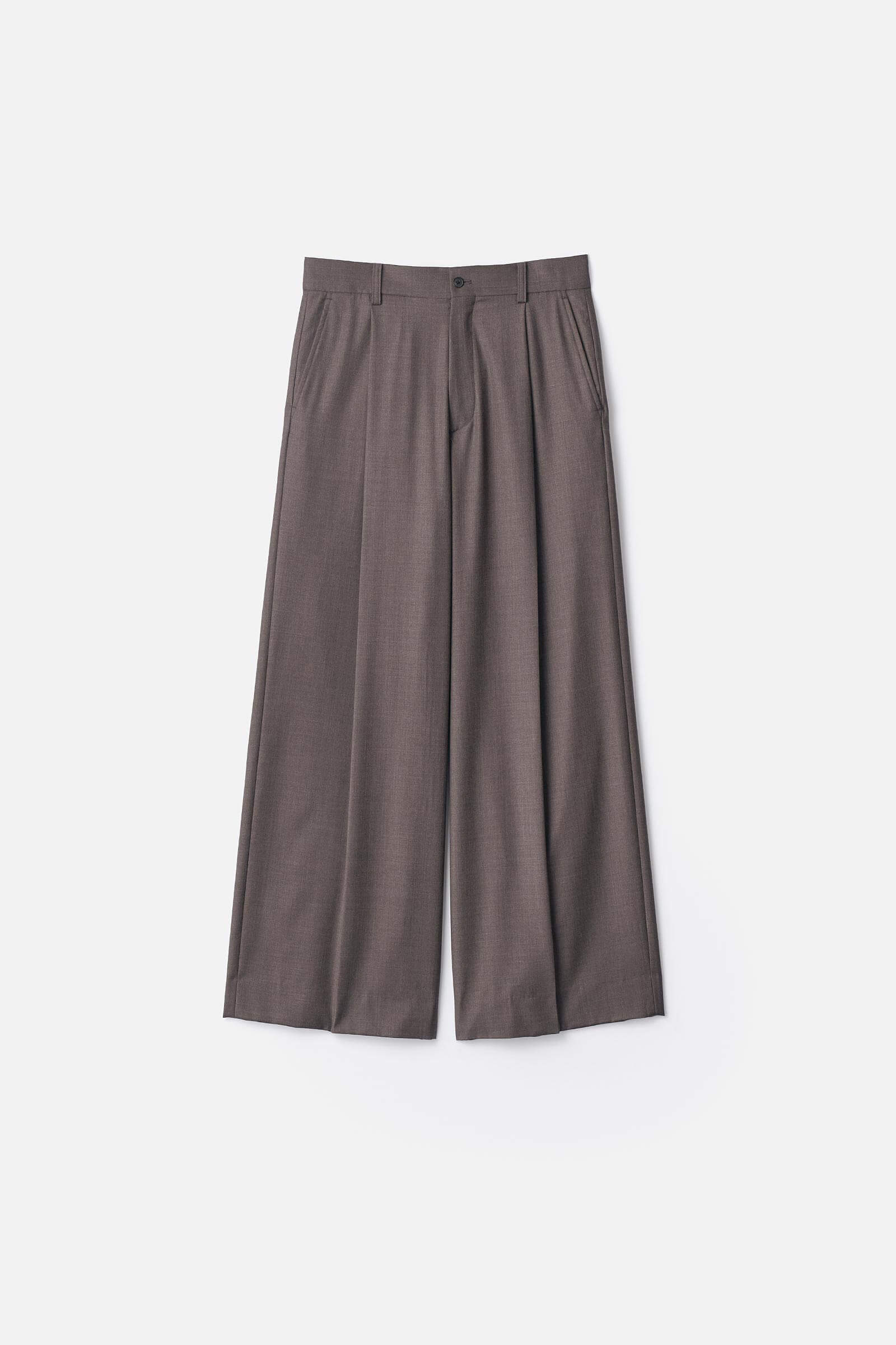 ssstein Extra Fine Wool Extra Wide Trousers – unexpected store