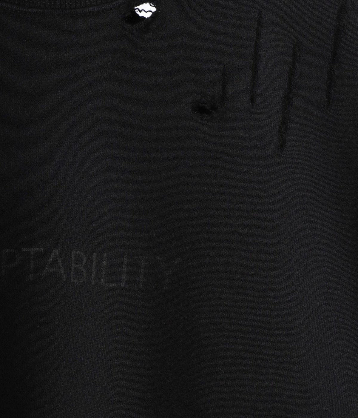 ssstein OVERSIZED REBUILD SWEAT LS