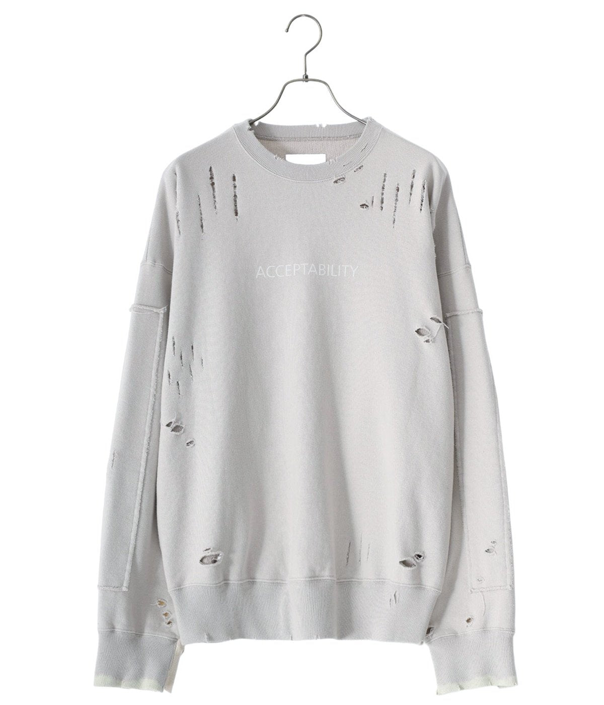 ssstein OVERSIZED REBUILD SWEAT LS