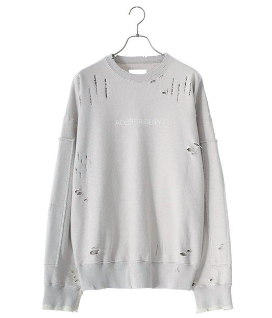 ssstein OVERSIZED REBUILD SWEAT LS