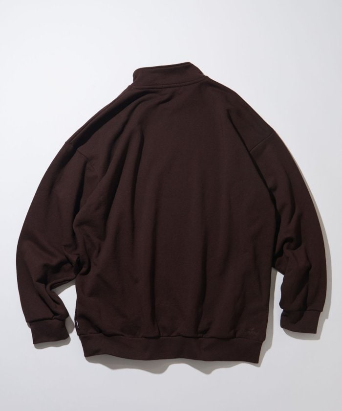 NAUTICA JAPAN Small Patch Logo Cadet Collar Sweatshirt