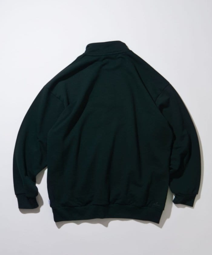 NAUTICA JAPAN Small Patch Logo Cadet Collar Sweatshirt